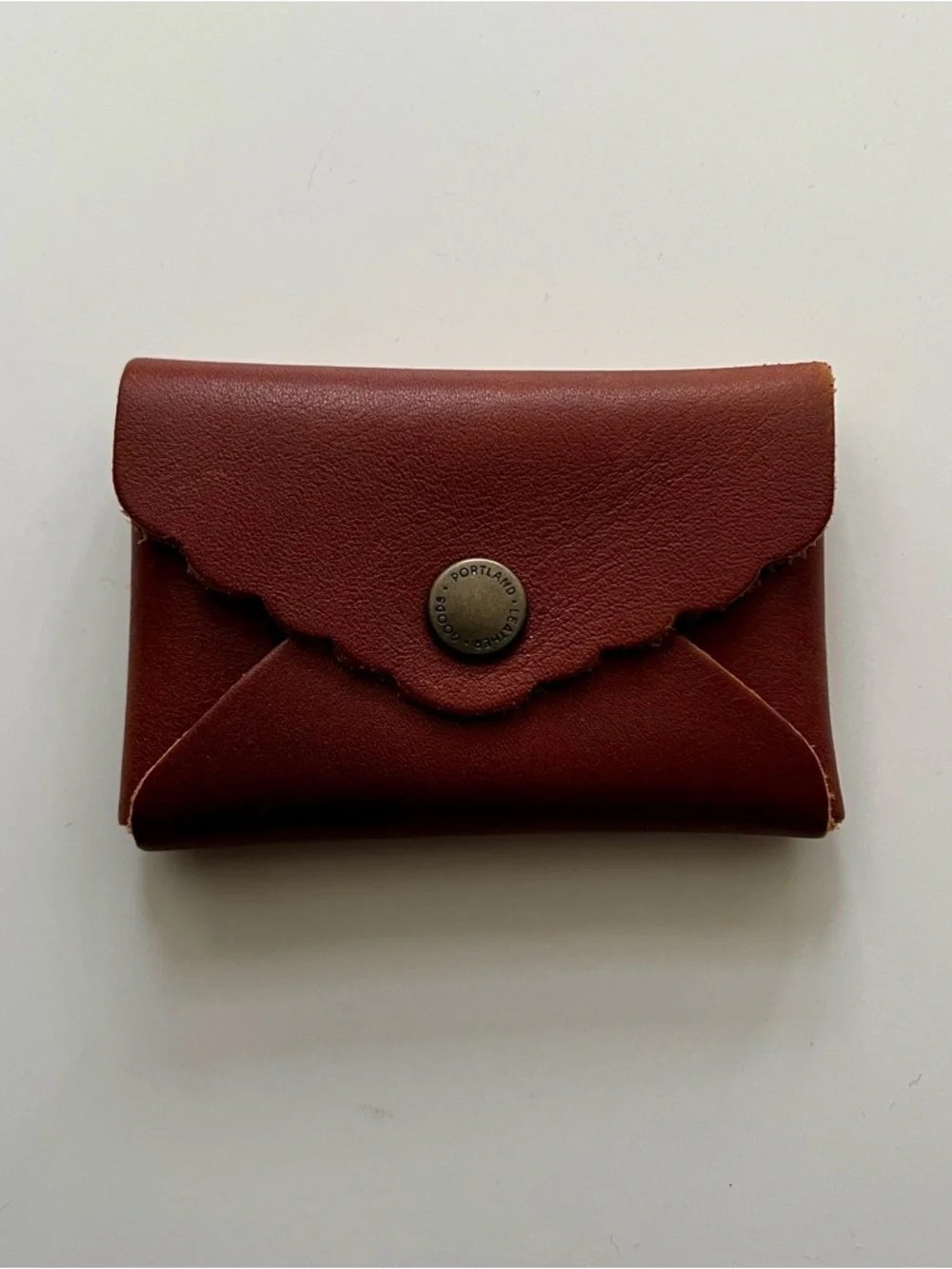 Portland Leather Goods Circle Crossbody + Mini Daisy Wallet (Almost Perfect) - Picture 7 of 13